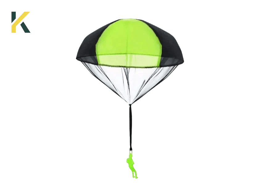 🎁 Parachutist Soldaat AirSoldiers™ (Gratis product)